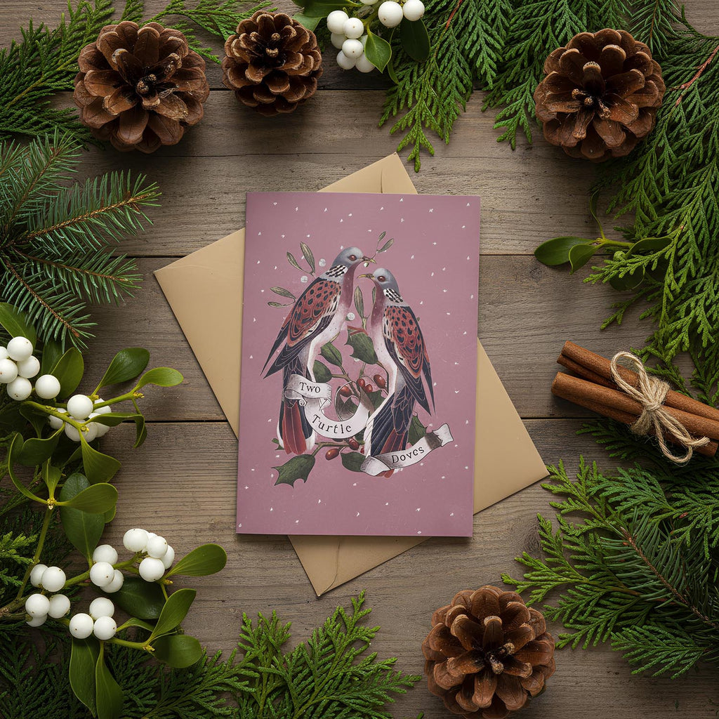 Limited Edition Twelve Days of Christmas – Birds Card Set of 6