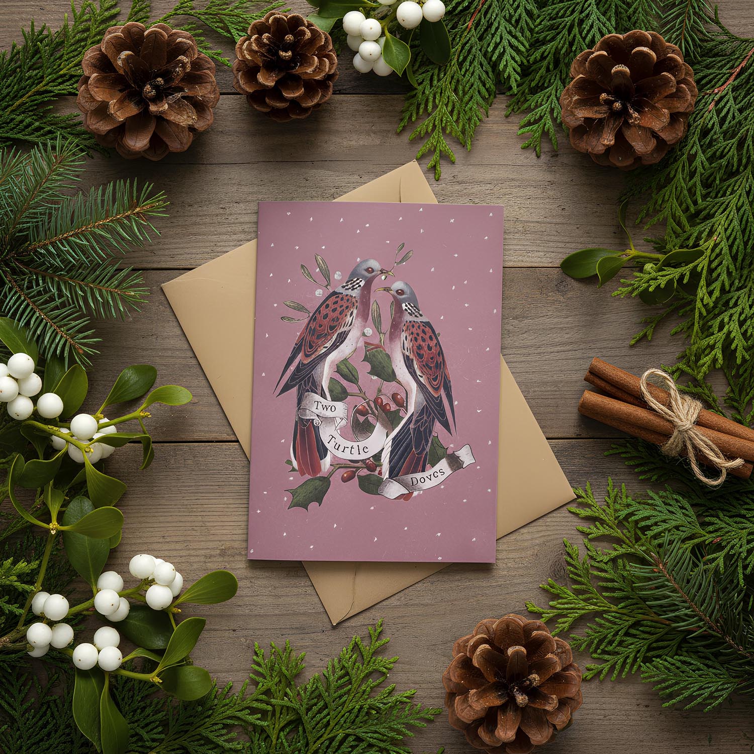 Limited Edition Twelve Days of Christmas – Birds Card Set of 6