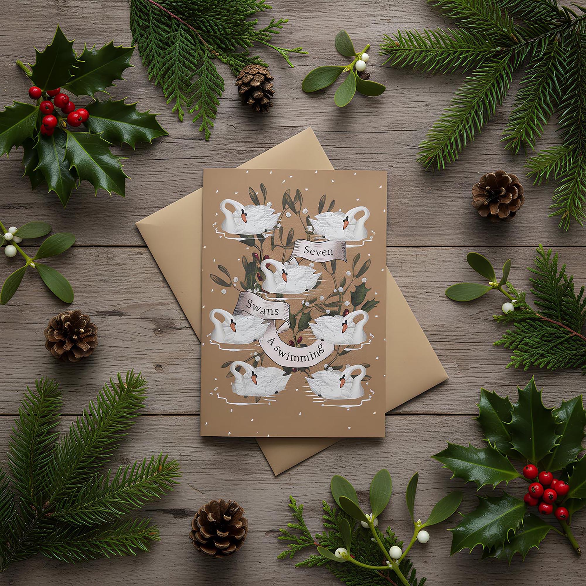 Limited Edition Twelve Days of Christmas – Birds Card Set of 6