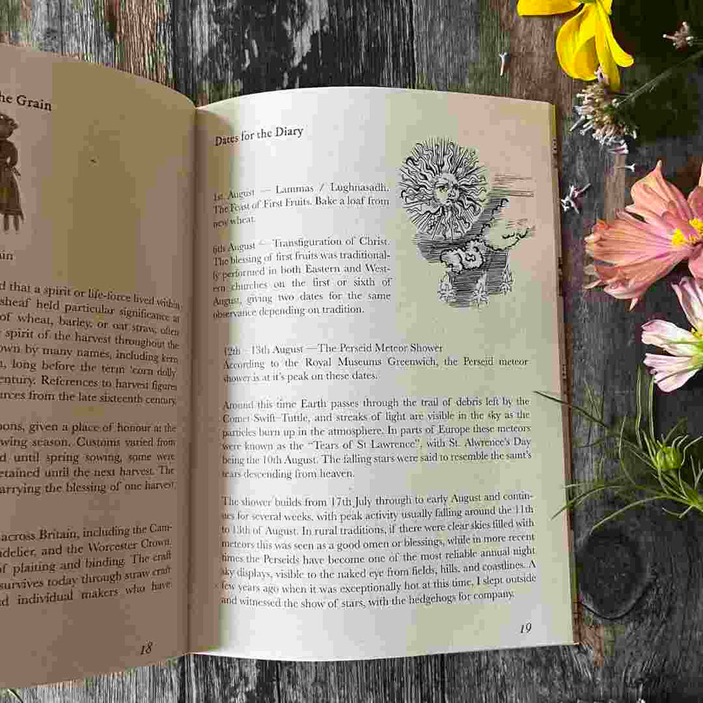 The August Almanac Zine - Lammas, Lughnasadh and the month of harvest and abundance
