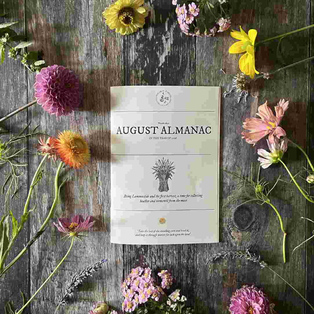 The August Almanac Zine - Lammas, Lughnasadh and the month of harvest and abundance