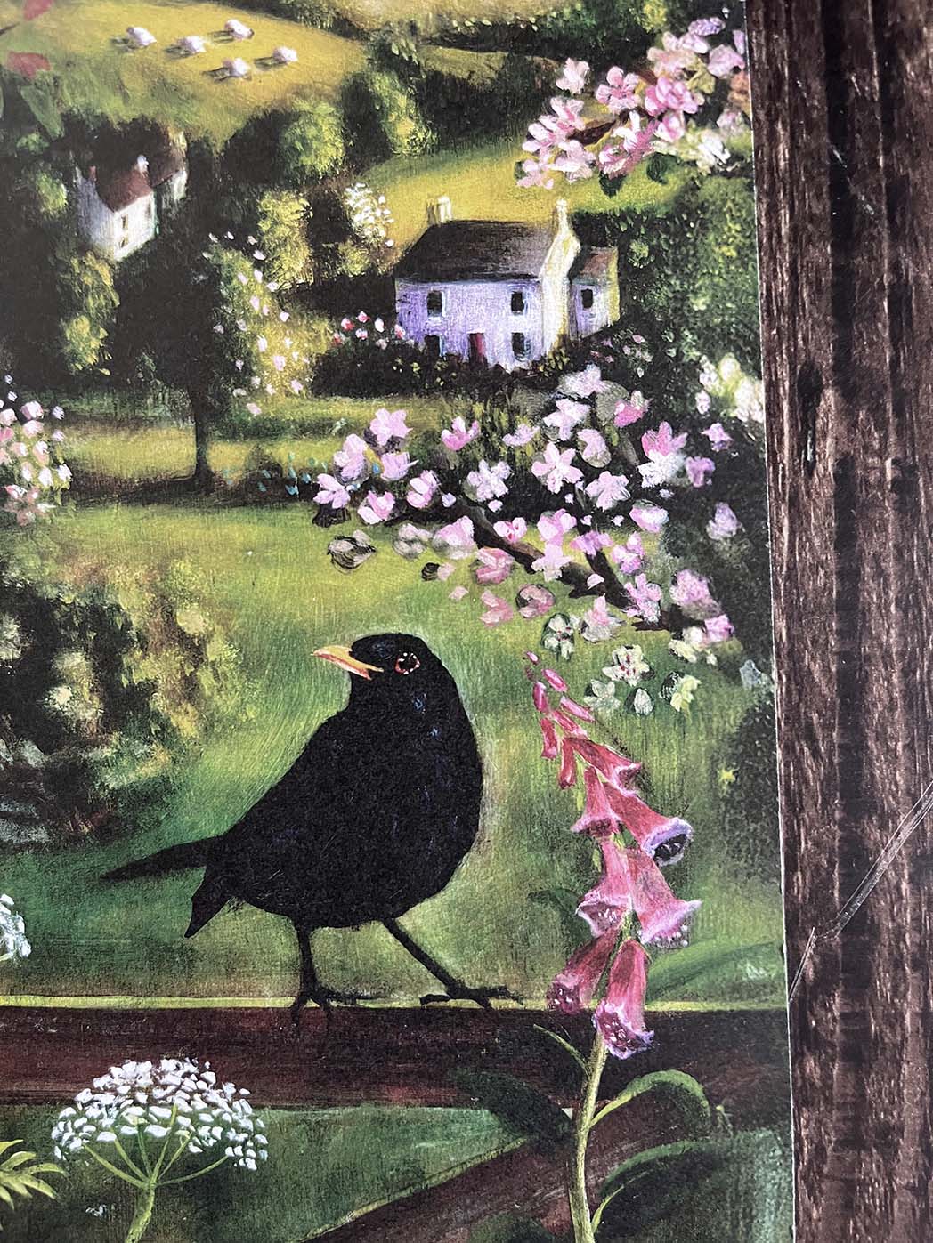 A5 British Bird Nightingale Folklore Print | Cornish Folk Song Inspired Artwork (Copy)