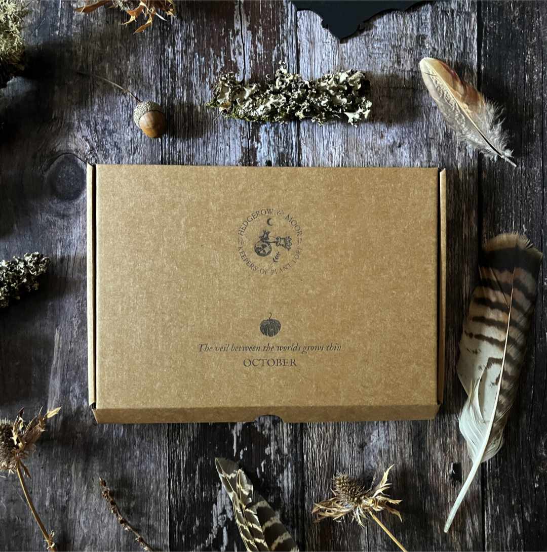 PRE-ORDER October Almanac Box a guide to the nature, folklore, traditions and customs of October