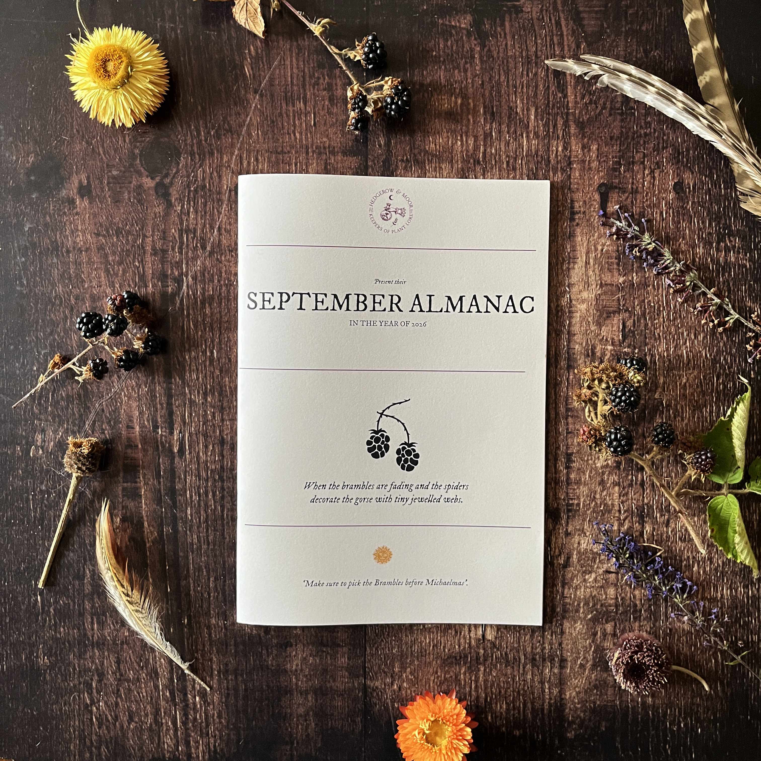 The September Almanac Zine — Nature, Folklore & Seasonal Traditions of Early Autumn