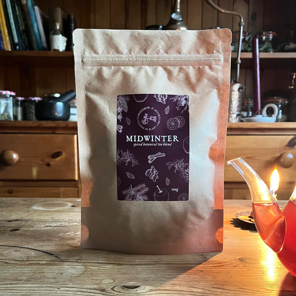 Hedgerow and Moor Midwinter herbal tea 
