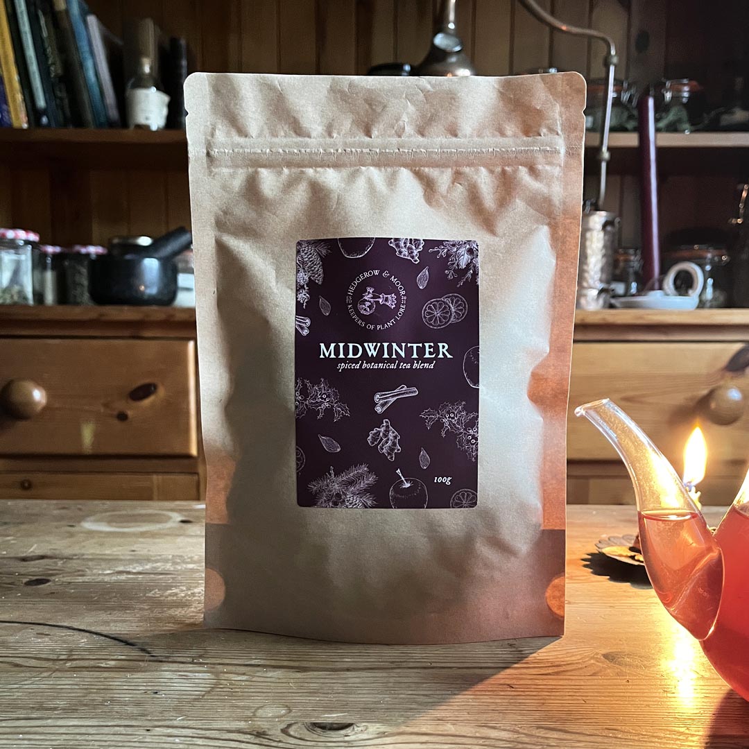 Hedgerow and Moor Midwinter herbal tea 