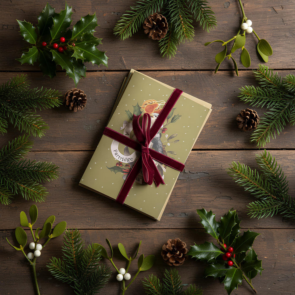 Limited Edition Twelve Days of Christmas – Birds Card Set of 6