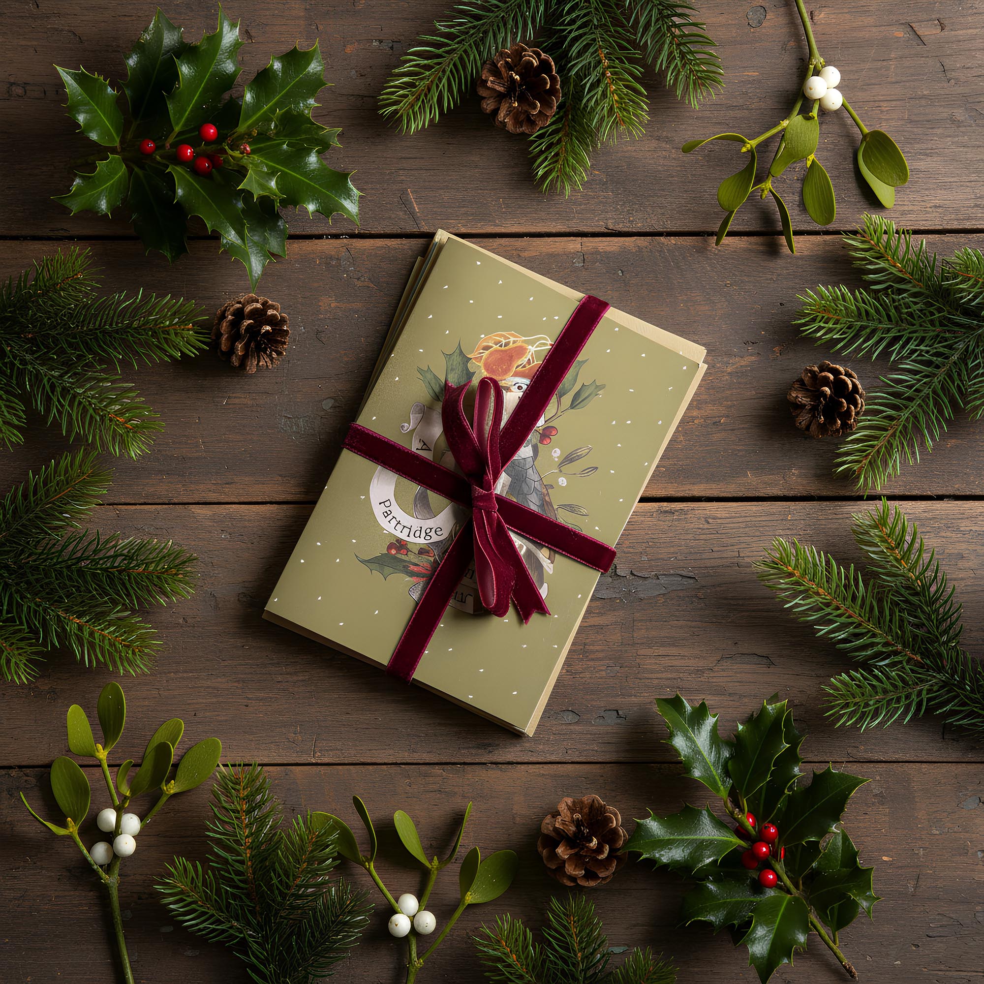 Limited Edition Twelve Days of Christmas – Birds Card Set of 6